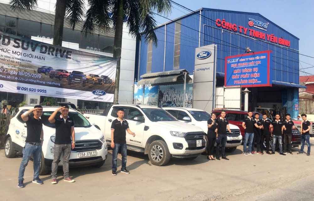 Chuong trinh Ford SUV Drive cung Hai Phong Ford